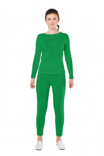 MAILLOT VERDE 2 PZAS MUJER SPANDEX
