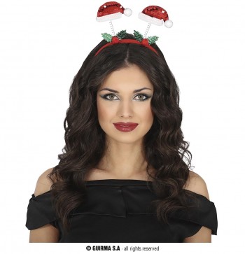 G41032 DIADEMA GORROS PAPA NOEL