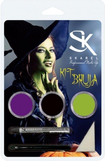 R2242 KIT BRUJA MAQUILLAJE BRUJA