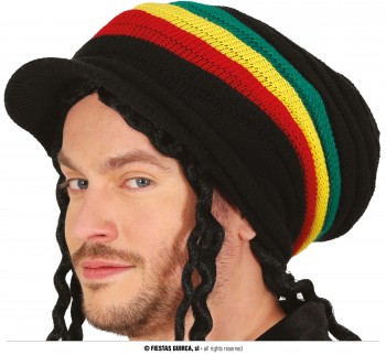 G13818 GORRA RASTA CON VISERA