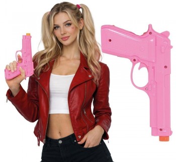 G19443 PISTOLA  ROSA  23 CMS