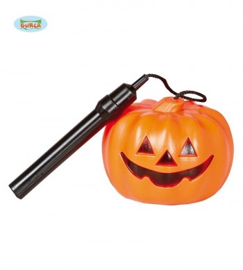 G19869 FAROL CALABAZA 10 CMS.CON LUZ