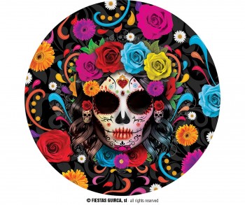 G24665 BOL CATRINA, 32 CMS. PLASTICO