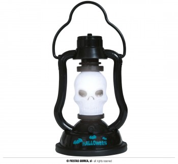 G24993 FAROL CALAVERA 15 CMS CON LUZ Y SONIDO