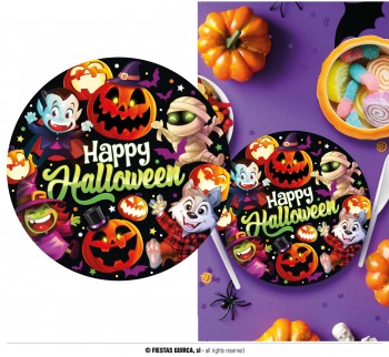 G26913 BOLSA 6 PLATOS HAPPY HALLOWEEN 23 CMS