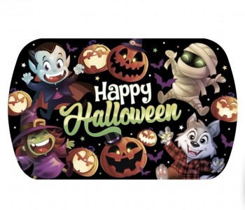 G26915 BANDEJA HAPPY HALLOWEEN 39X24 CMS, PLASTICO