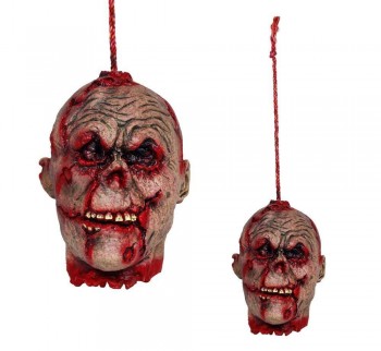 G29679 CABEZA COLGANTE ZOMBIE LATEX 28 CMS