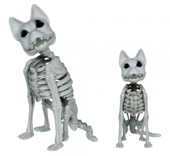 G29703 ESQUELETO GATO PVC 37 CMS