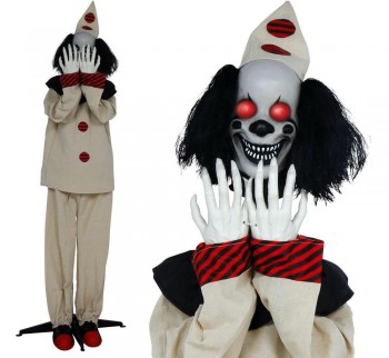 G29849 PAYASO SUSTO CON PIE 185 CMS LUZ, SONIDO Y MOVIMIENTO
