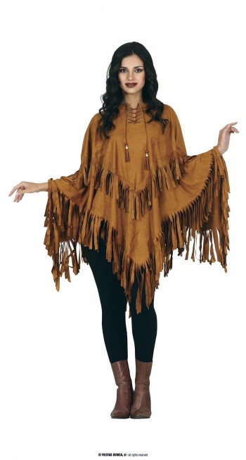 G79639 T-L PONCHO DE INDIA