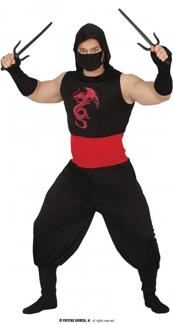 DISFRAZ DE DRAGON NINJA TALLA L