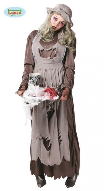 G84712 DONCELLA ZOMBIE ADULTA TALLA M 38-40