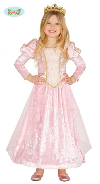 PRINCESA ROSA VELVET  INFANTIL