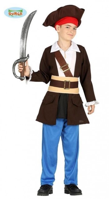 G87576 PIRATA CARIBEÑO INFANTIL TALLA 3-4 AÑOS(OUTLET)