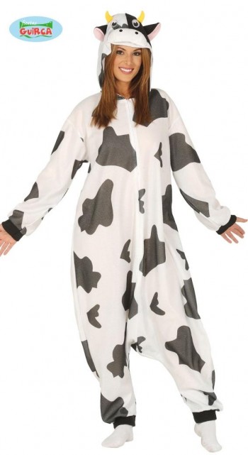 PIJAMA VACA ADULTO