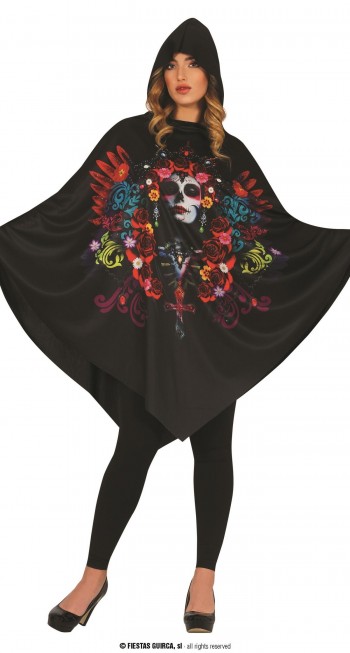 G88820 T-L PONCHO CATRINA