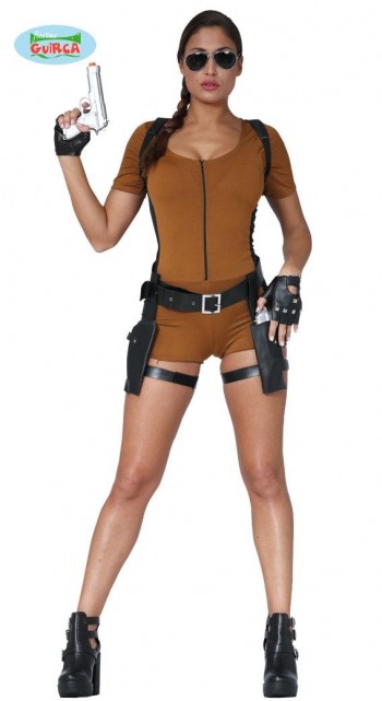 AVENTURERA TOM RAIDER SPANDEX