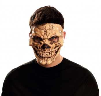 202348 1/2 Skull Latex Mask
