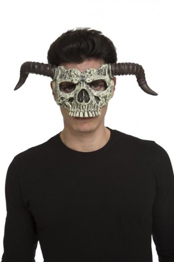 204560 1/2 Skull Foam Mask