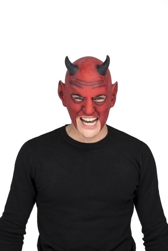 205718 Open Devil Latex Mask