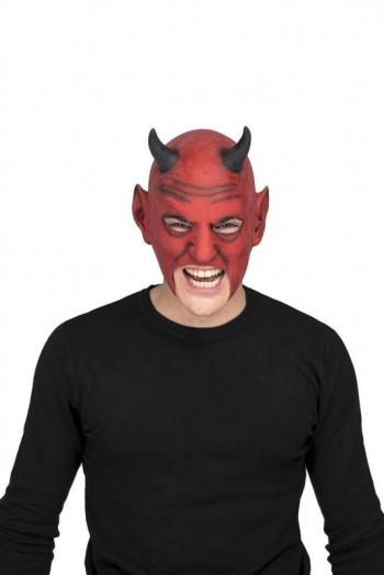 205718 Open Devil Latex Mask