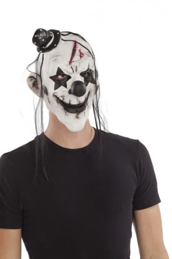 207977 Full Clown Latex Mask
