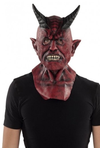 207980 Complete Devil Latex Mask