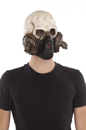 207983 Full Skull Latex Mask
