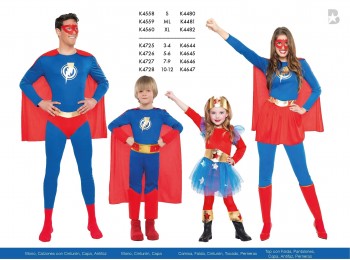 FAMILIA SUPERHEROES SUPERMAN