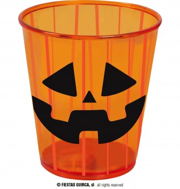 G24670 VASO CALABAZA 9X10 CMS., PLASTICO