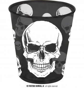 G24671 VASO CALAVERA 9X10 CMS., PLASTICO