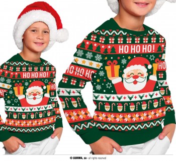 JERSEY NAVIDAD  INFANTIL \cHO HO HO\c