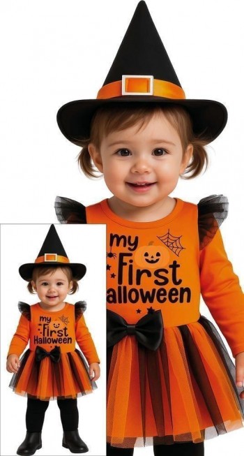 DISFRAZ CALABAZA 1er HALLOWEEN