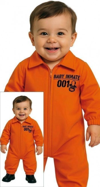 DISFRAZ DE PRISIONERO BEBE