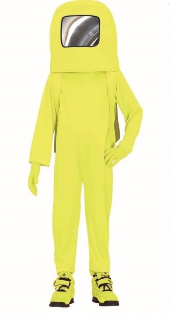 ASTRONAUTA AMARILLO INFANTIL AMONG US