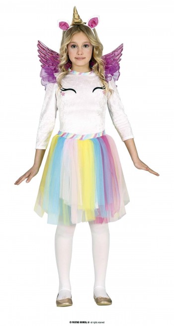 DISFRAZ RAINBOW UNICORN, INFANTIL