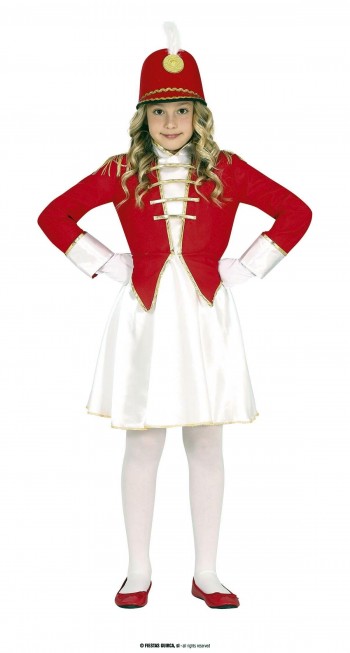 MAJORETTE FALDA  BLANCA  INFANTIL