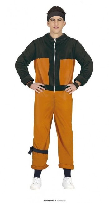 NINJA  NARANJA  Y NEGRO  CHANDAL INFANTIL