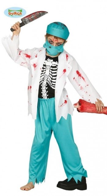 DOCTOR VERDE ZOMBIE INFANTIL